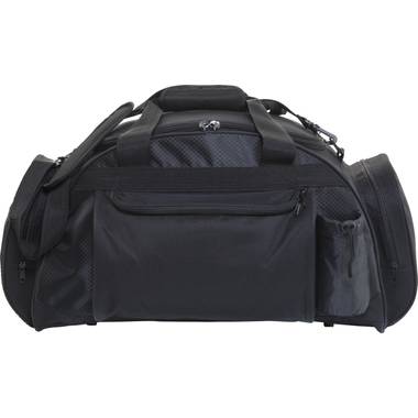 MENDABA cestovná taška s viacerými vreckami, čierna